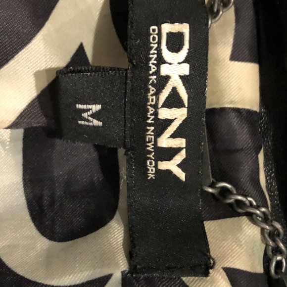 DKNY quilted leather biker jacket - Picture 4 of 5